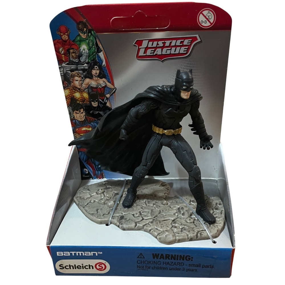 Schleich‎ Batman Justice League Action Figure 22502 DC Comics Collectible Black